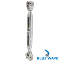 Blue Wave Wantenspanner 1/4", offener Körper, Gabel-Gabel (Bronze/Edelstahl)