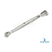 Blue Wave Wantenspanner Gabel-Gabel M6, 202mm, geschlossener Körper (Edelstahl)