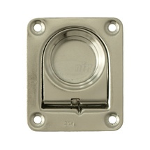 Einlassgriff, rechteckig, 65x55mm (Edelstahl)