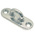 Decksplatte, lange Form, 100x36mm (Edelstahl)