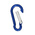 Karabinerhaken Standard-blau 4x40mm (Aluminium)