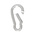 Karabiner-Standard-silber 4x40mm (Aluminium)